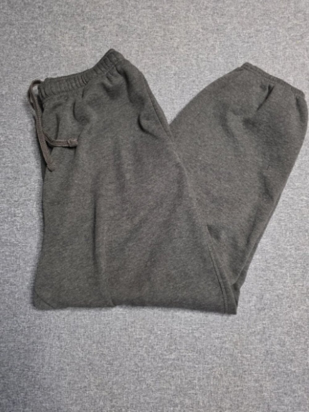Athletic Works Fleece Sweatpants Charcoal Grey - Size Large